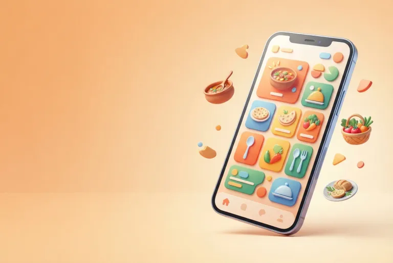 نمونهٔ خروجی پرامپت تصویر معرفی اپ در فروشگاه اپ